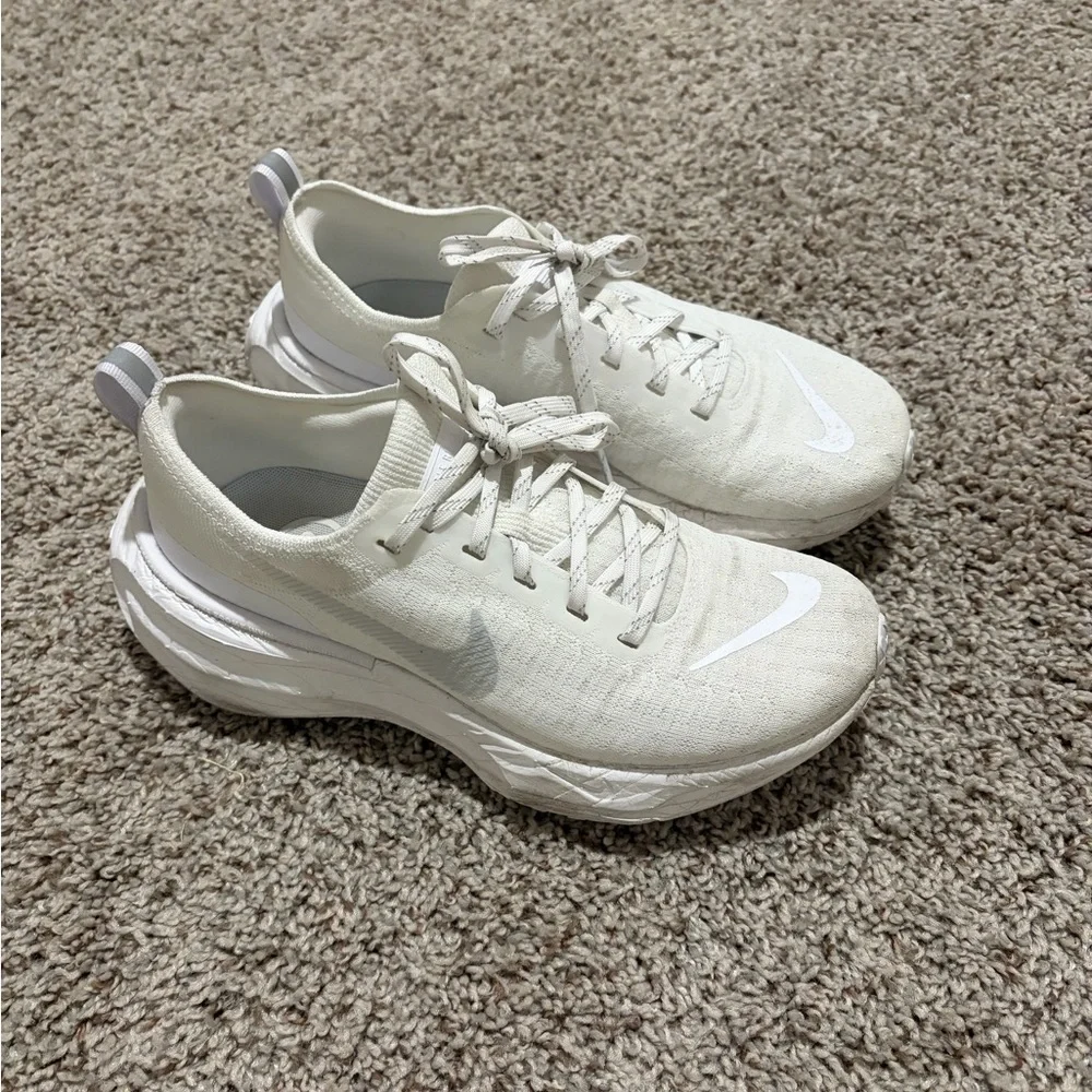 Nike White Running Shoes